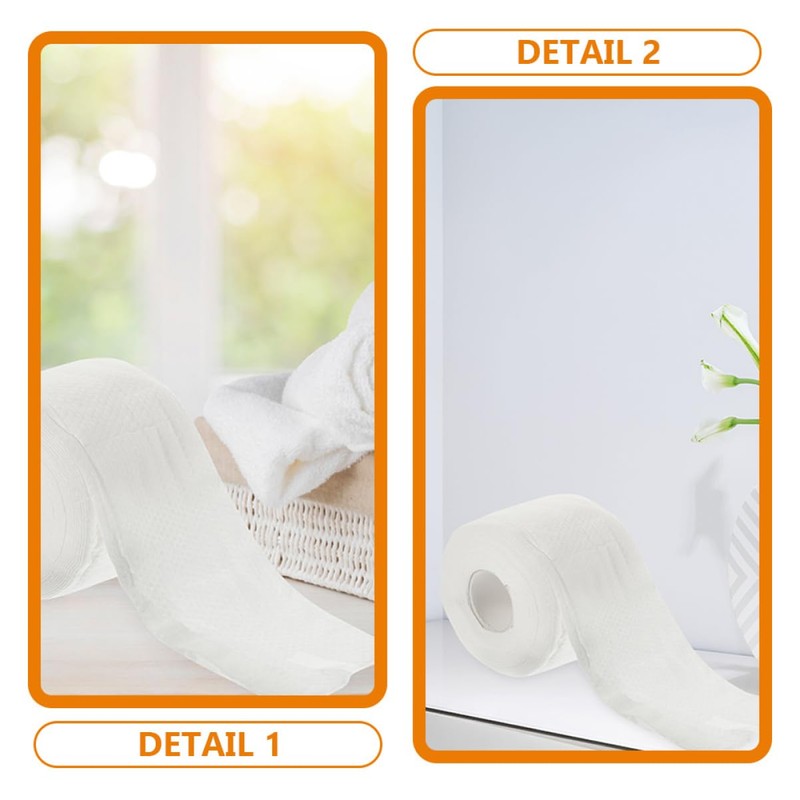 Mikinona Supple Disposable Face Towels Rolls Soft Gentle for Gentle