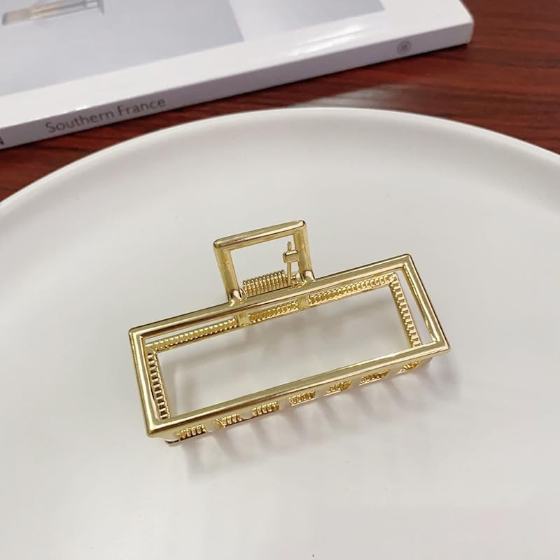 [ナカノヤ] NAKANOYA バンスクリップ 1個 金属 合金 メタル ヘアクロー バンス ジッケピン