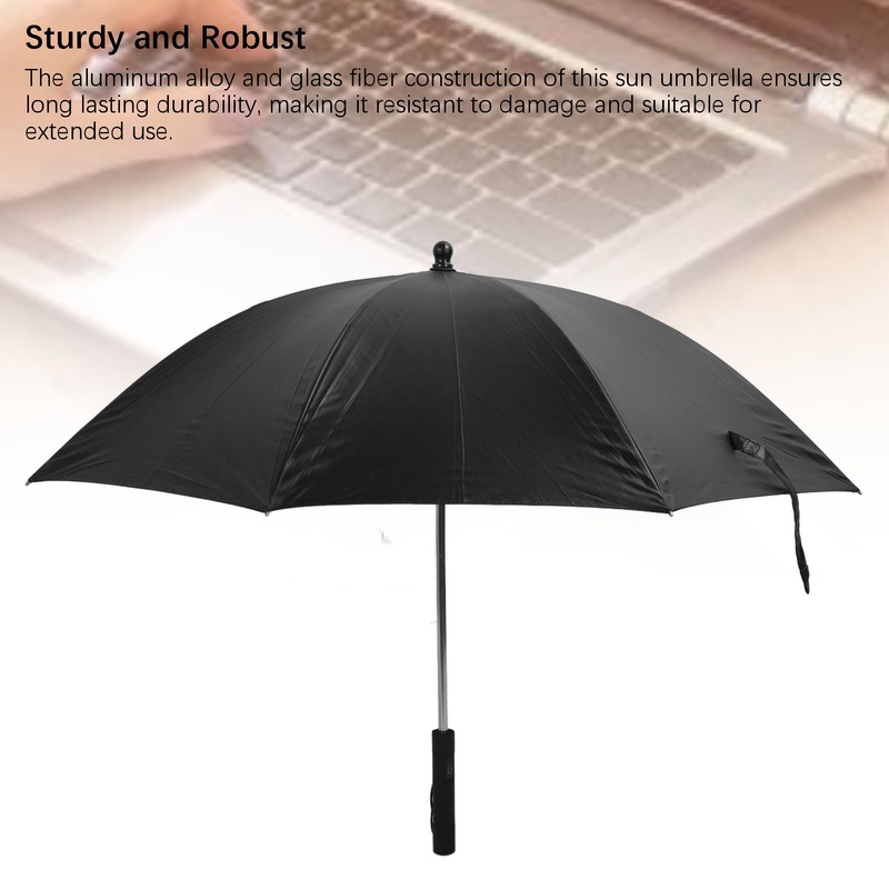 Sun Umbrella with Built In Fan 80cm 3000mAh UV Guard