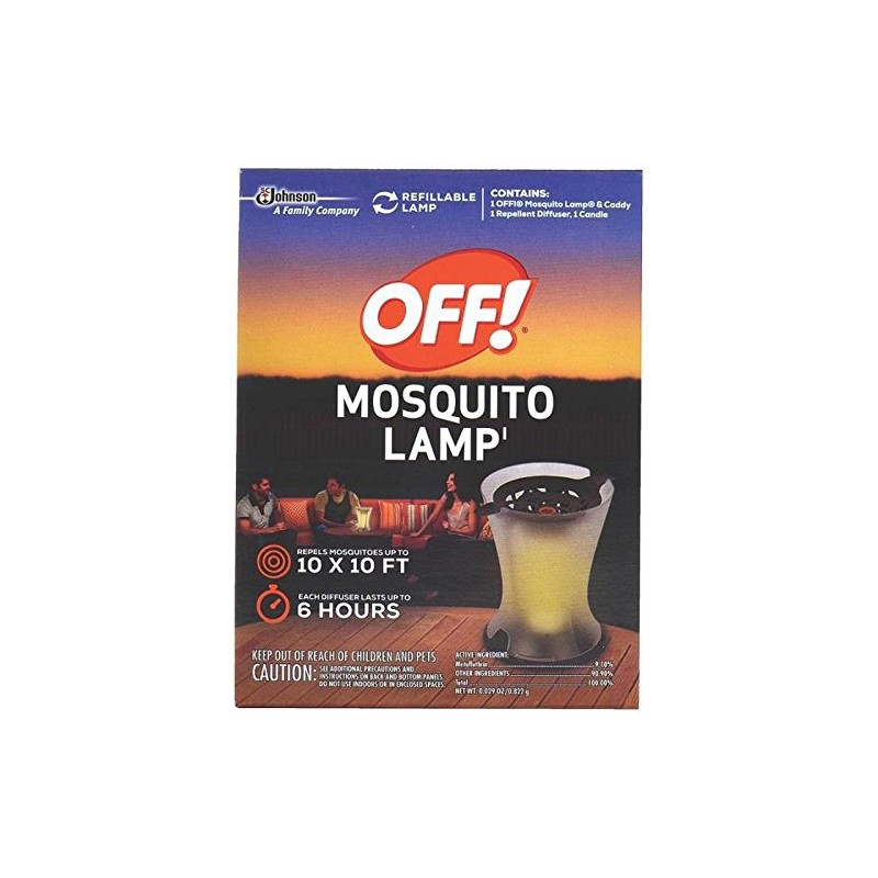 S C Johnson Off Mosquito Lamp ,pack of 4