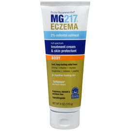 ON CONTAINER MG217 ECZEMA TREATMENT CREAM BODY 6OZ
