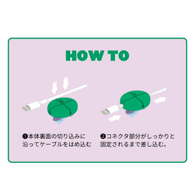 Solomon Shoji BT21 Cable Mascot Ver.2 JELLY CANDY (RJ) CABLE