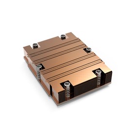 Dynatron 271976 Fan J2 1u Passive Heatsink With Vapor Chamber Brown Box