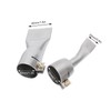 2Pcs Flat Welding Nozzle, 20mm Flat Welding Nozzle Stainless Steel