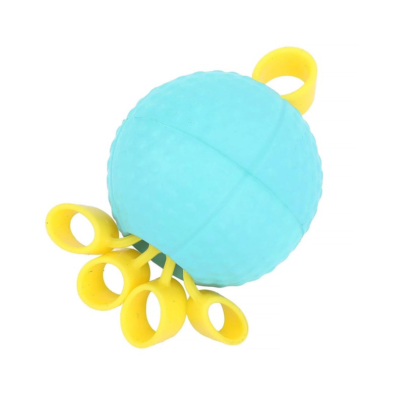 Finger Grip Ball Hand Exercise Therapy Resistance Squeeze Ball Hand