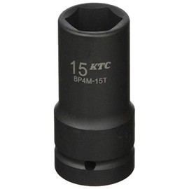 Kyoto Tool (KTC) BP4M15TP 1/2 inch (12.7 mm) Impact Wrench Socket (Semi Loop Thin Wall) 0.6 inch (15 mm)