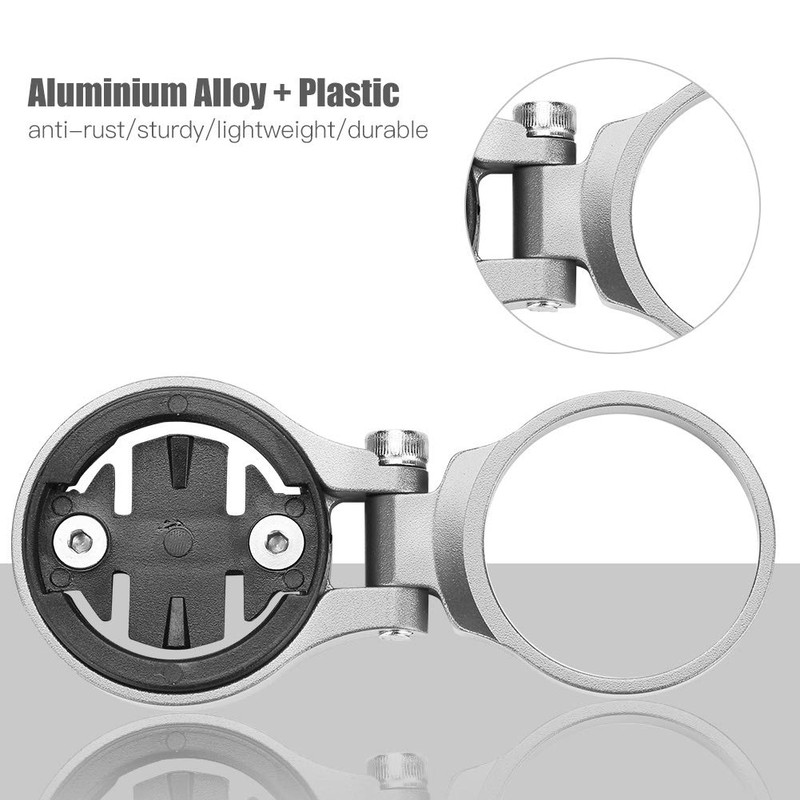 Bicycle Computer Mount - Aluminum Alloy Cycling Odometer Expansion Bracket