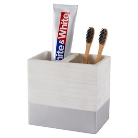 SZYRL Toothbrush and Toothpaste Holder for Bathroom Countertop Organizer, Anti-Slip Electric Toothbrush Holders Vanity Caddy Storage for Family, Kids, Shower, Kitchen