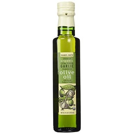 Trader Joe's Jose's 100% Organic Spanish Extra Virgin Garlic Flavored Cold Pressed Olive Oil (8.5 oz.)