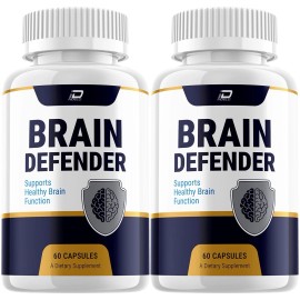 Brain Defender (2 Pack) Brain Defender Supplement Capsules – BrainDefender All Natural