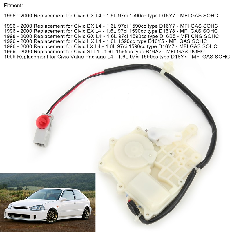 Rear Left Power Door Lock Actuator 72655-S04-J02 Replacement for Honda