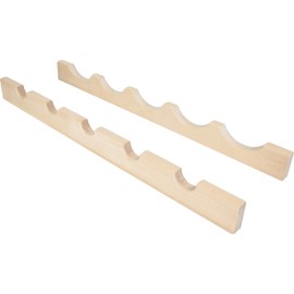 Hardware Resources BR24 Wine Bottle Rack, Maple
