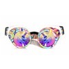 GloFX Kandi Swirl Padded Kaleidoscope Goggles Diffraction Rave Edm Limited
