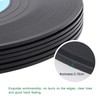 BEEK 5UMI 6PCS Retro Vinyl Record Coasters with Holder Cup