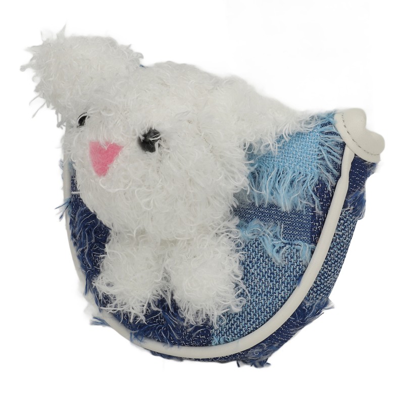 Plush Rabbit Golf Club Head Cover Half Round Cute Cartoon