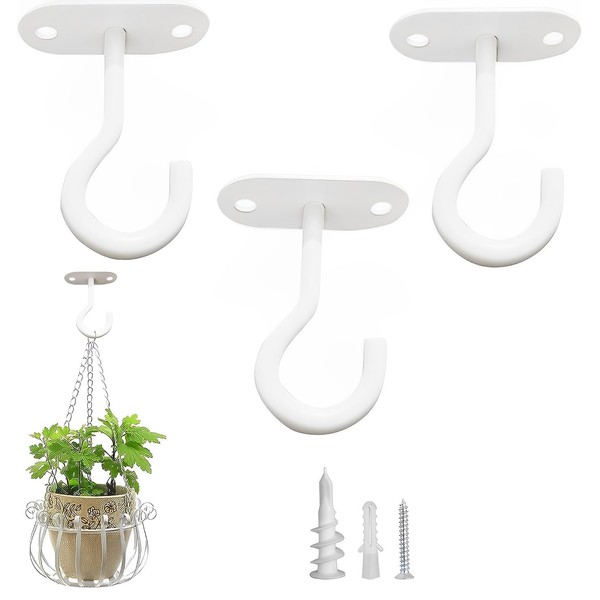 Ganchos de techo para plantas colgantes – Soporte de pared