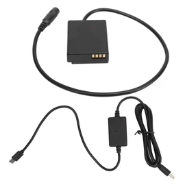 DMW DCC11 DC Coupler DMW BLG10 DMW BLE9 Dummy Battery USB Cable Kit for GX7 GX85 GX80 GF3 GF5 GF6 GX9 TX1 S6 ZS60 ZS70 ZS80 ZS100 ZS110 G100 TZ100 WE 070