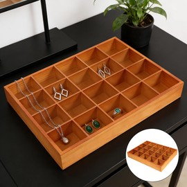 Tray Organizer with Compartments Drawer Organizer 20 Grid