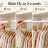 8 PCS Baby Wardrobe Dividers, Colorful Baby Hangers Babys Clothes