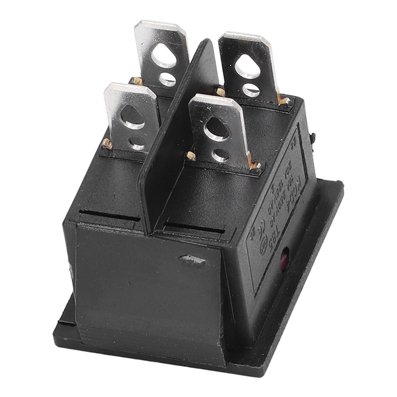 50PCS Snap Power Switch Brass 4 Pin 2 Position Mini