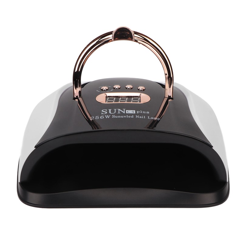 256W Nail Gel Curing Lamp Various Time Setting Detachable Bottom