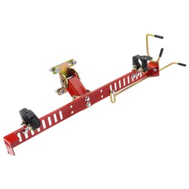 TRUCFUSION Lawn Mower Trimmer Rack Compatible with Zero Turn Lawn Mower, Secures Trimmer to Lawnmower