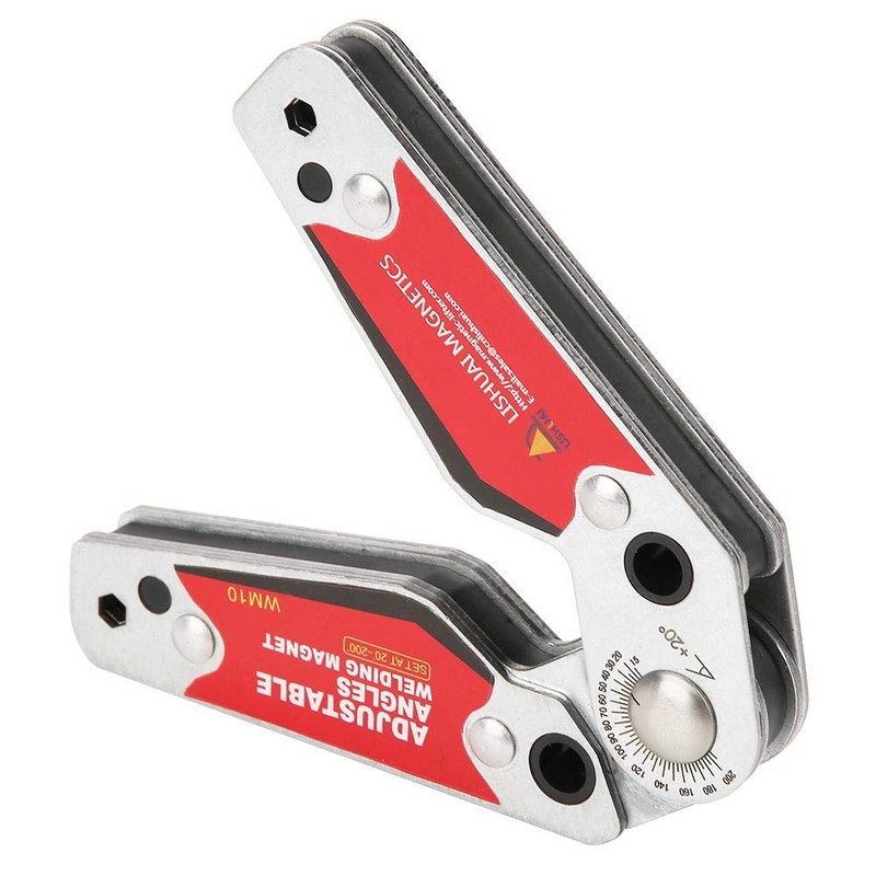 Welding Magnets, 20°-200° Adjustable Angles Welding Magnet Magnetic Angles Welding