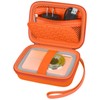Digital Camera Case for VOXPAN Digital Camera for Beginners, 8X Digital Zoom HD Digital Camera Camera 21MP 1080P HD 2.7 Inch Photo Compact Camera, Small Storage Box Only (Orange)