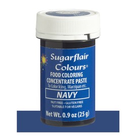 Sugarflair Food Coloring Concentrate Paste, 25 Grams Navy