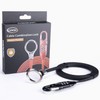 CXWXC Bicycle Wire Lock, Lightweight, Compact, 3-Digit Dial, Length 1.8m,