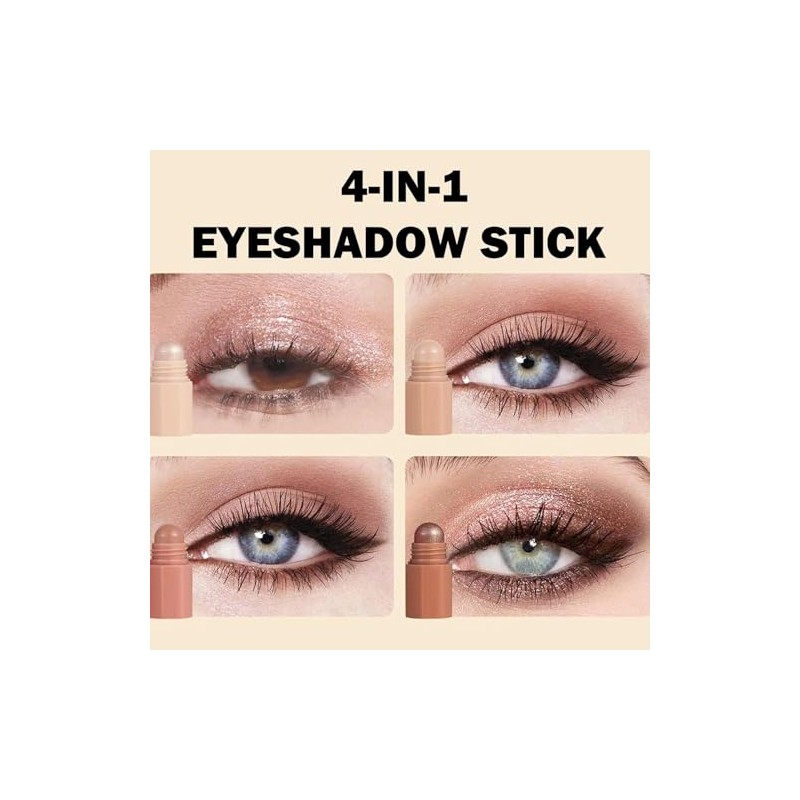 4 Colour Sombra de Ojos Stick Sets, En Barra Eyeshadow