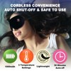 Kivdes Cordless Heated Eye Mask for Dry Eyes, Electric USB