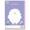 Kyokuto LT01PU B5 College Animal Series Study Notebook, 0.2 inch