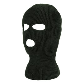 SATINIOR 3-Hole Knitted Full Face Cover Ski Mask, Adult Winter Balaclava Warm Knit Full Face Mask for Outdoor Sports