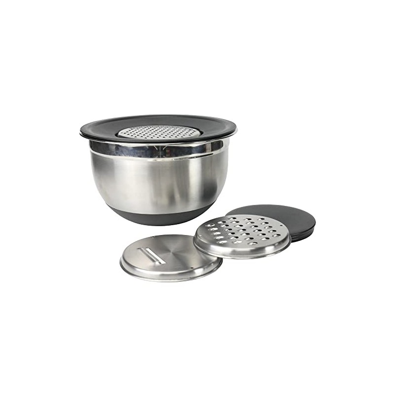 Chef Craft Mixing Bowl and Grater Set