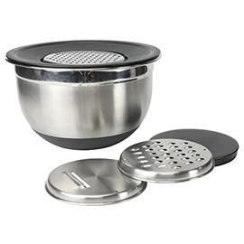 Chef Craft Mixing Bowl and Grater Set