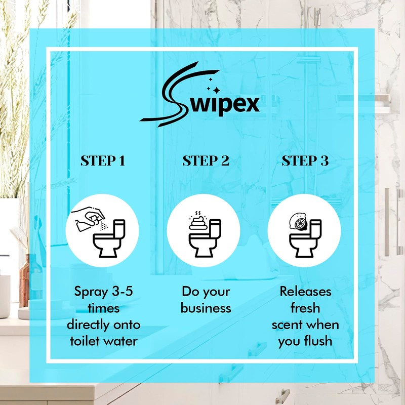 Toilet Spray for Poop 3 Pack, Travel Size Variety, Bathroom