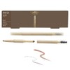 excel The Prime Eyebrow PE01 Natural Brown Eyebrow Pencil, Eyebrow