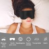 Antifaz para Dormir, Cubre Ojos para Dormir Mujer, Negro