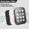 CF19501 Cabin Filter Glossy Black Exterior With 2 Filter Layers