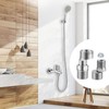 360 Degree Adjustable Angled Bent Foot, Shower Fitting Adapter Adjustable