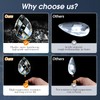 YYJLX Crystal Chandelier,Modern Semi Flush Mount Small Ceiling Light Oil