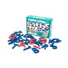 Junior Learning JL608 Rainbow Capital Letters Magnetic Resource, Multicolor