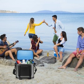 Unbrand 38 Cans Portable Cooler Bag Leak-Proof Insulated Water-Resistan