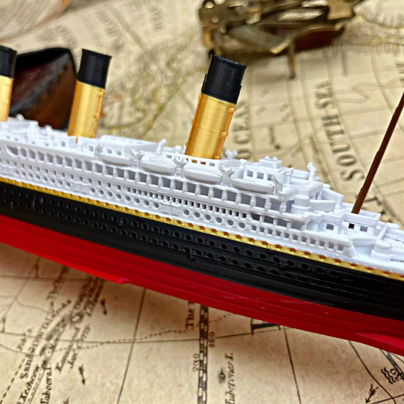 12” RMS Titanic Model, Titanic Toys For Kids, Model Titanic