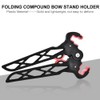 Release Compoundbogen,Archery Compound Bow Kick Stand Holder Rack Folding Portable