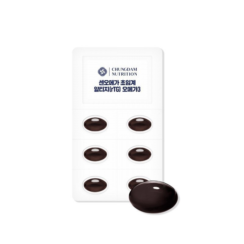 청담뉴트리션 센시오메가 초임계 알티지 오메가3, 60정, 1박스 Cheongdam Nutrition Sensio