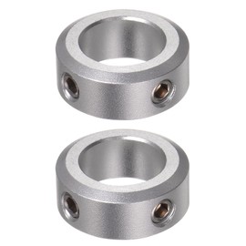 QUARKZMAN Set of 2 Adjusting Rings Shaft 16 mm Bore 26 mm AD 10 mm Width Shaft Locking Ring Depth Stop Rings for Wheel Wheelbarrow Axle Gear Assembly CNC Machine Tools