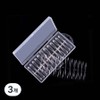 Dalmore self-extension nail tips 240p, stiletto, 3 pieces / 달모아 셀프 연장 네일팁 240p, 스텔레토, 3개