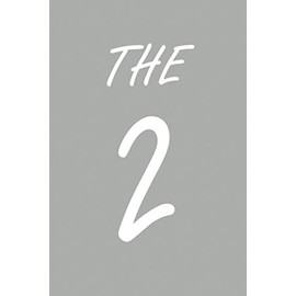 THE NUMBER 2: NUMBER BLOCKS NOTEBOOK CONFETTI WRITING JOURNAL DIARY PLANNER GIFTS FOR KIDS GIRLS